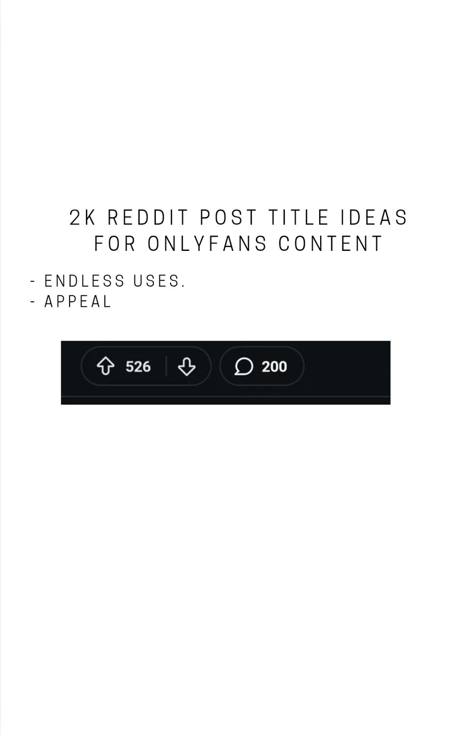 2K OF Reddit/X Title Ideas (5× Clicks)