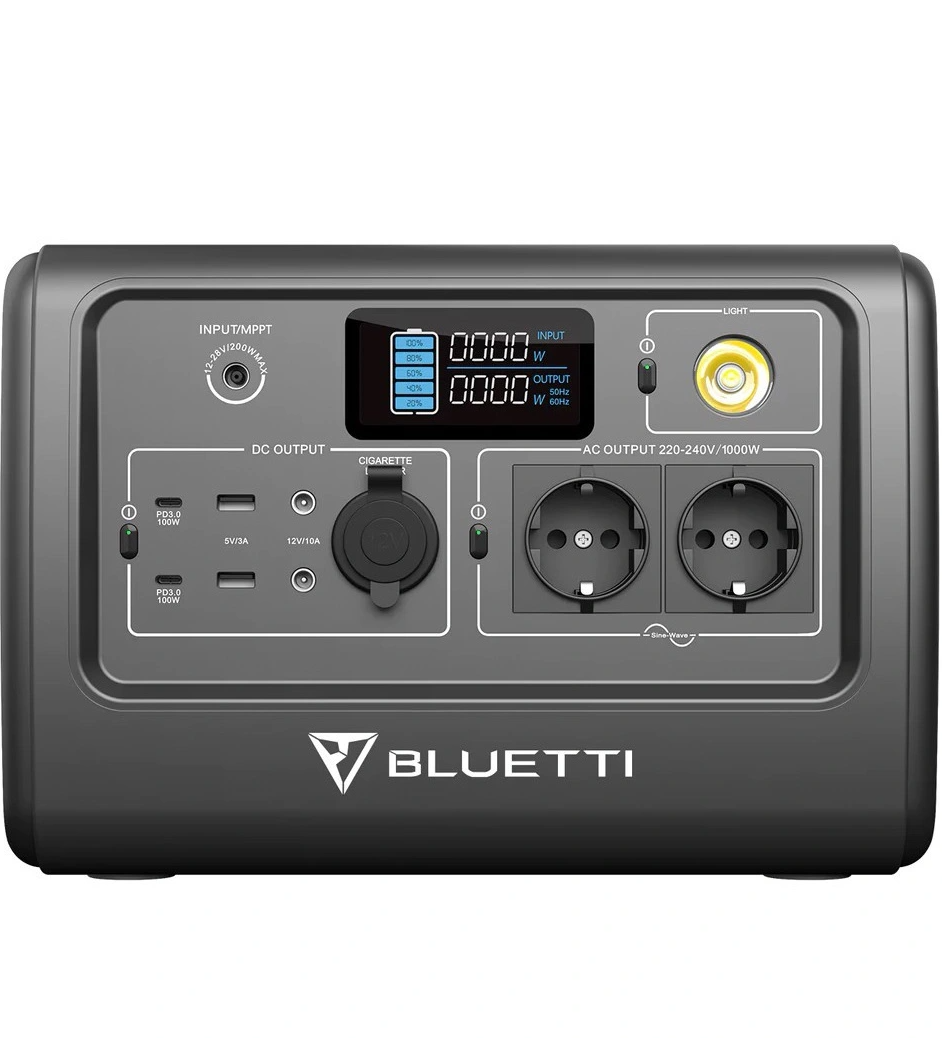 ​Станція Bluetti PowerOak EB70, 1000 Вт, 716 Вт·год