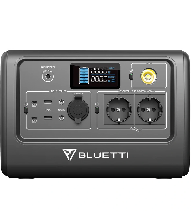 ​Станція Bluetti PowerOak EB70, 1000 Вт, 716 Вт·год
