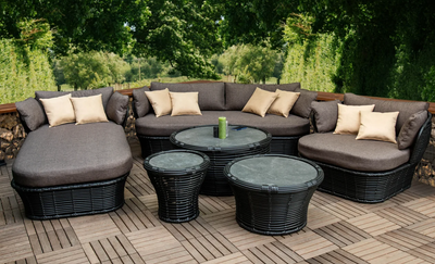 Плетені меблі для вулиці- Корфу