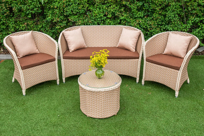 Комплект садових меблів з ротангу - Жасмін