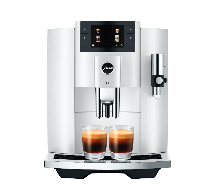 ​Кавомашина Jura E8 Piano White