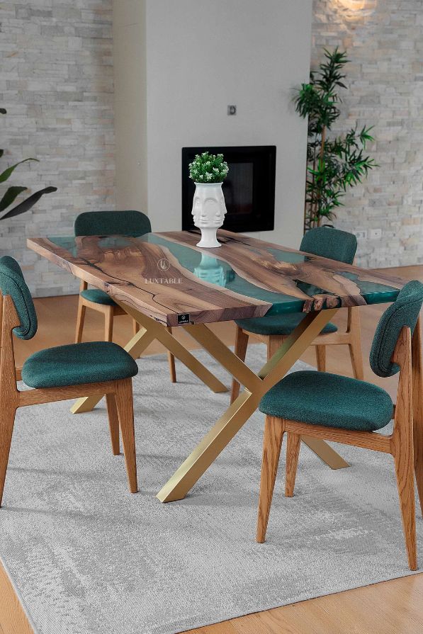 Стіл Verezna у комплекті з 4 стільцями