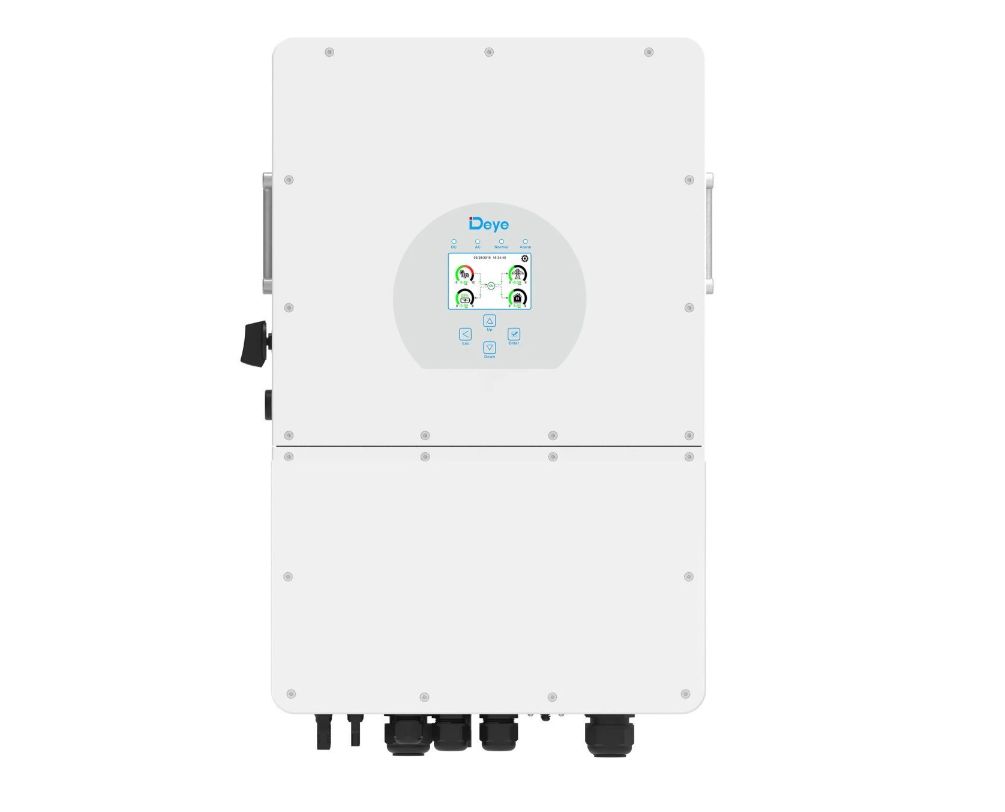Гібридний сонячний інвертор Deye SUN-12K-SG01HP3-EU-AM2 (3-фазний)