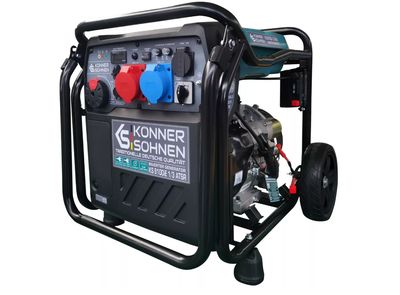 Бензиновий інверторний генератор Konner&amp;Sohnen KS 8100iE 1/3 ATSR (8 кВт)
