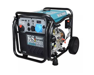 ​Бензиновий інверторний генератор Konner&amp;Sohnen KS 8100iE ATSR (8 кВт)