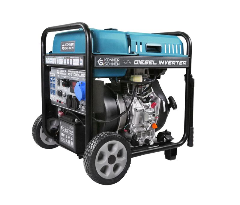 ​Дизельний інверторний генератор Könner&amp;Söhnen KS 6100iDE ATSR (5,5 кВт)