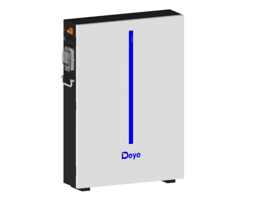 ​Акумулятор Deye RW-M6.1-B (LiFePO4 51.2В 120Ah, 6.14 кВт·год)