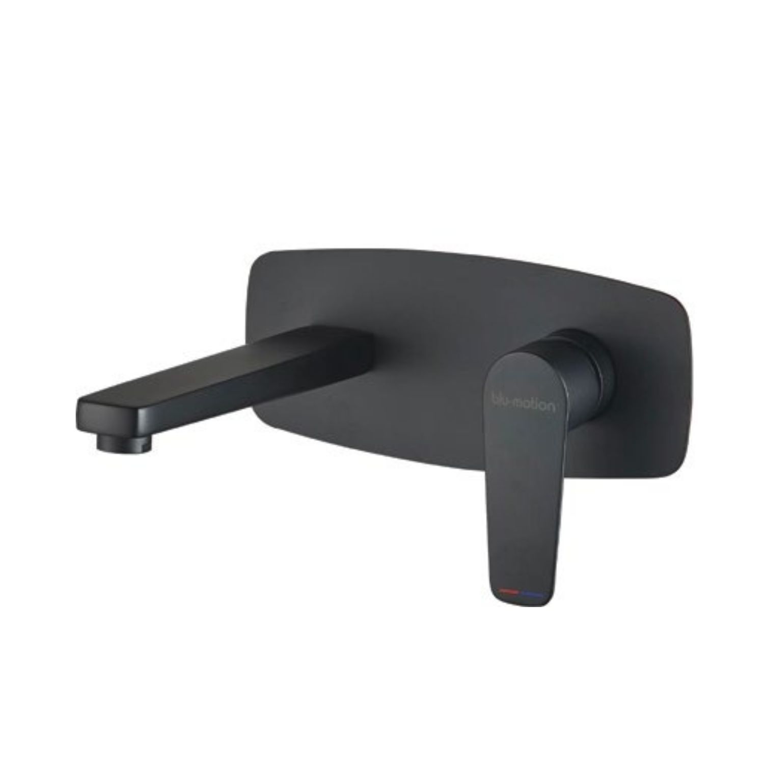 Luxus Black In Wall Basin Mixer