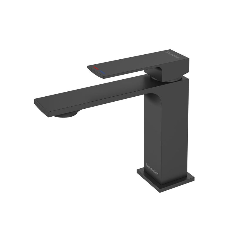 Quaddro Black Basin Mixer