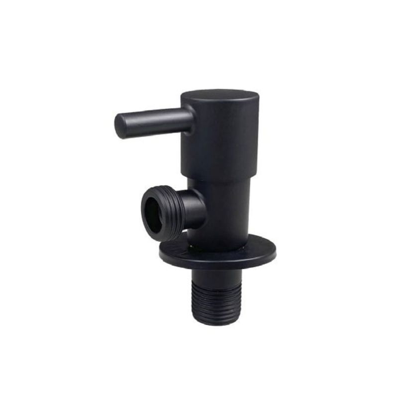 Angle Valve Pin Type – Black