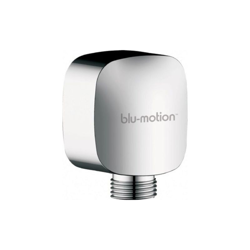 Chrome Square Wall Elbow