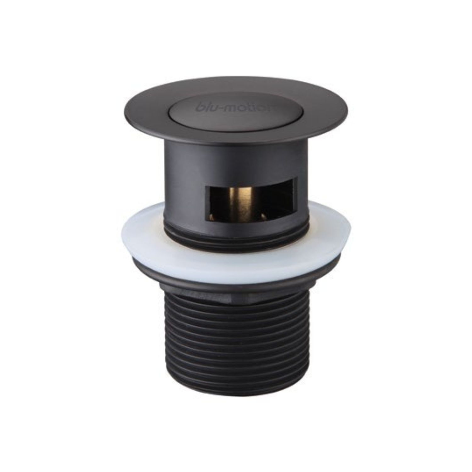 Pop Up Basin Waste 32mm Slotted - Black