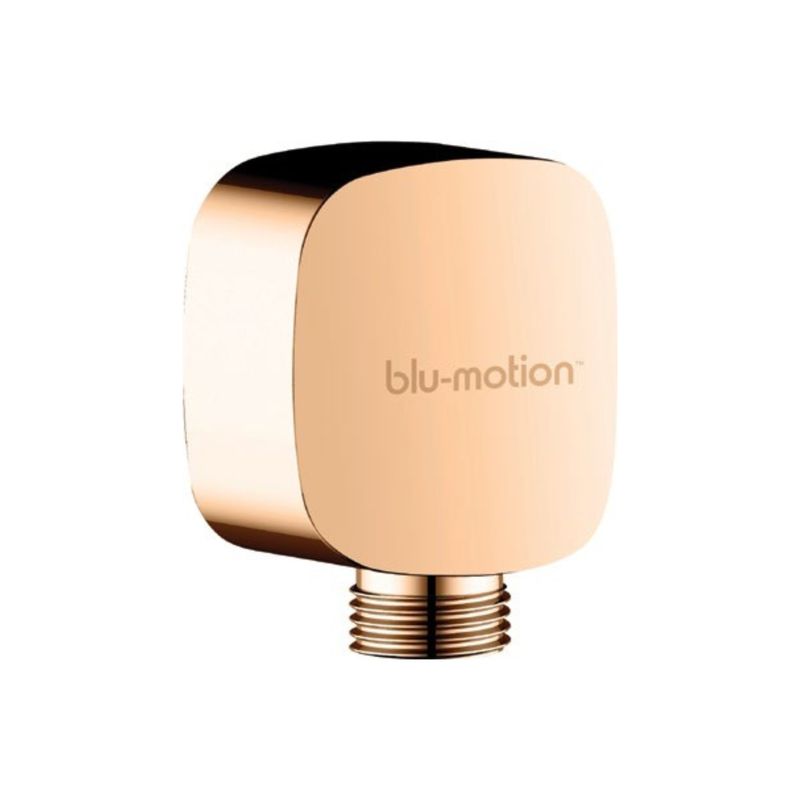 Rose Gold Square Wall Elbow