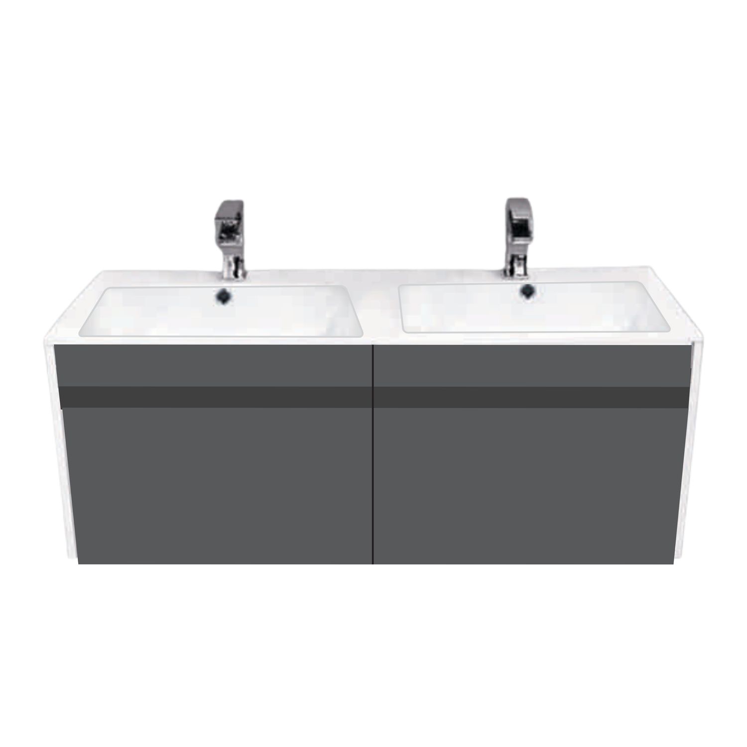 Selien Wall Hung Vanity Grey - 1200