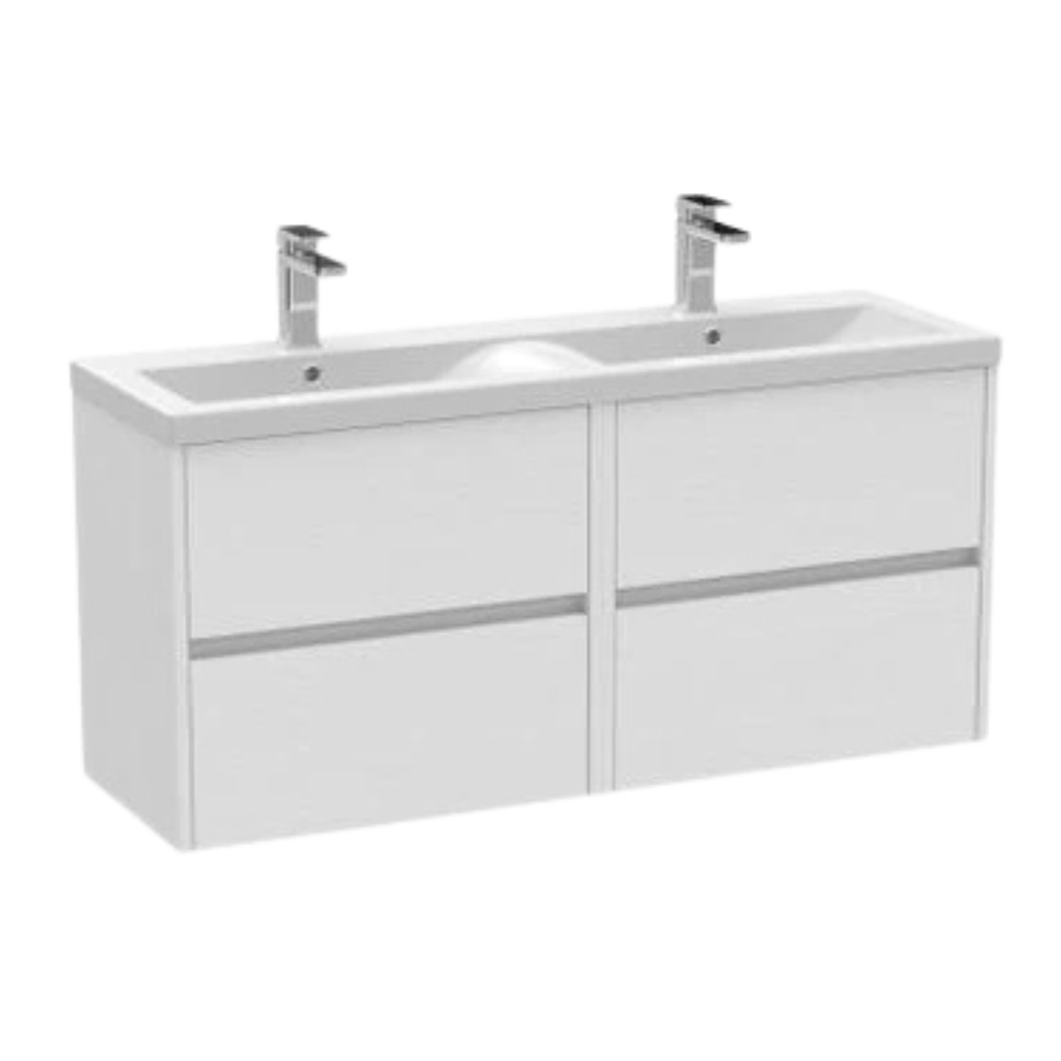 Lana Wall Hung Vanity White - 1200