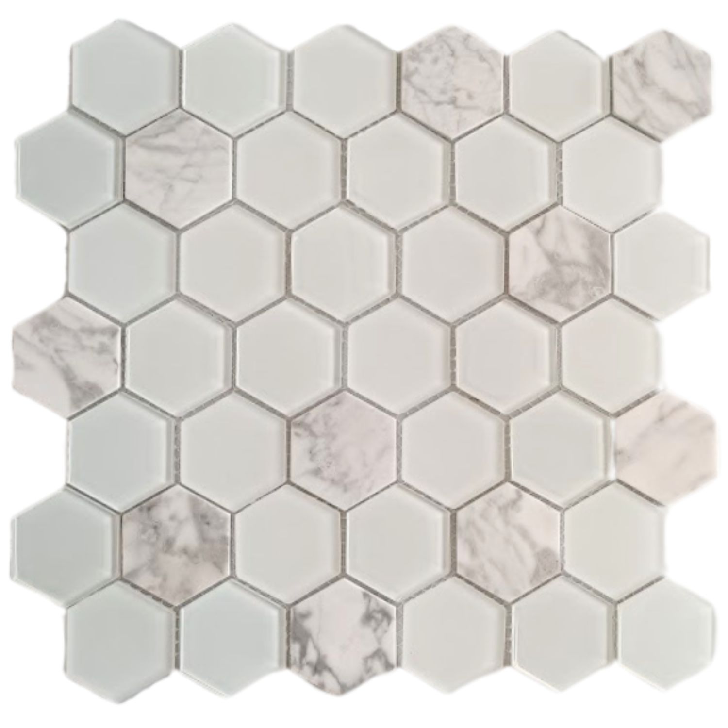 Mosaic Salton Hex (Per Sheet)