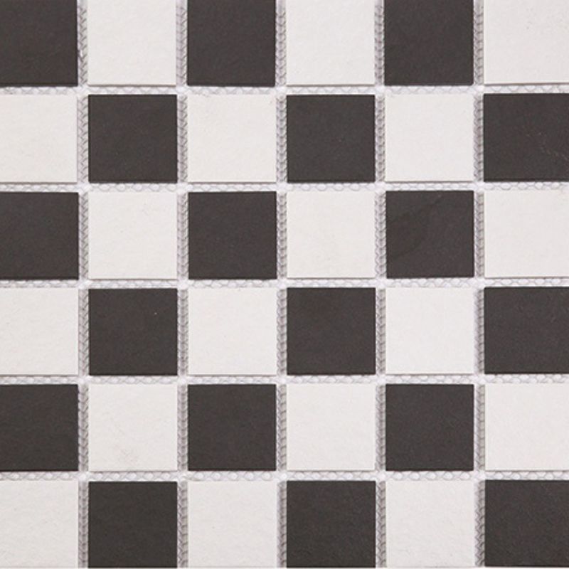 Mosaic Unglazed Black &amp; White (Per Sheet)