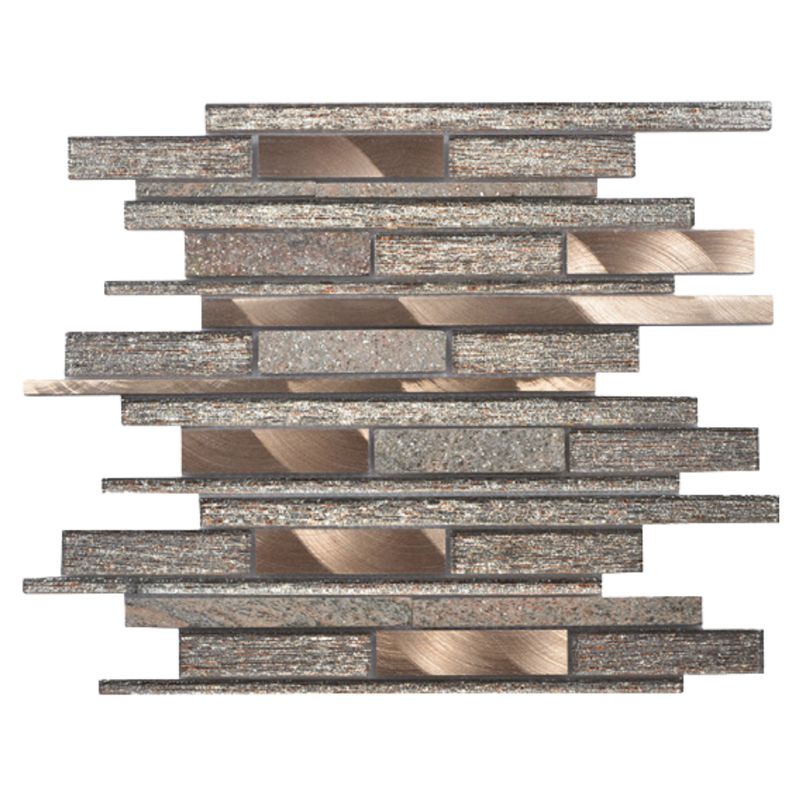 Mosaic Linear Copper Graphite (Per Sheet)