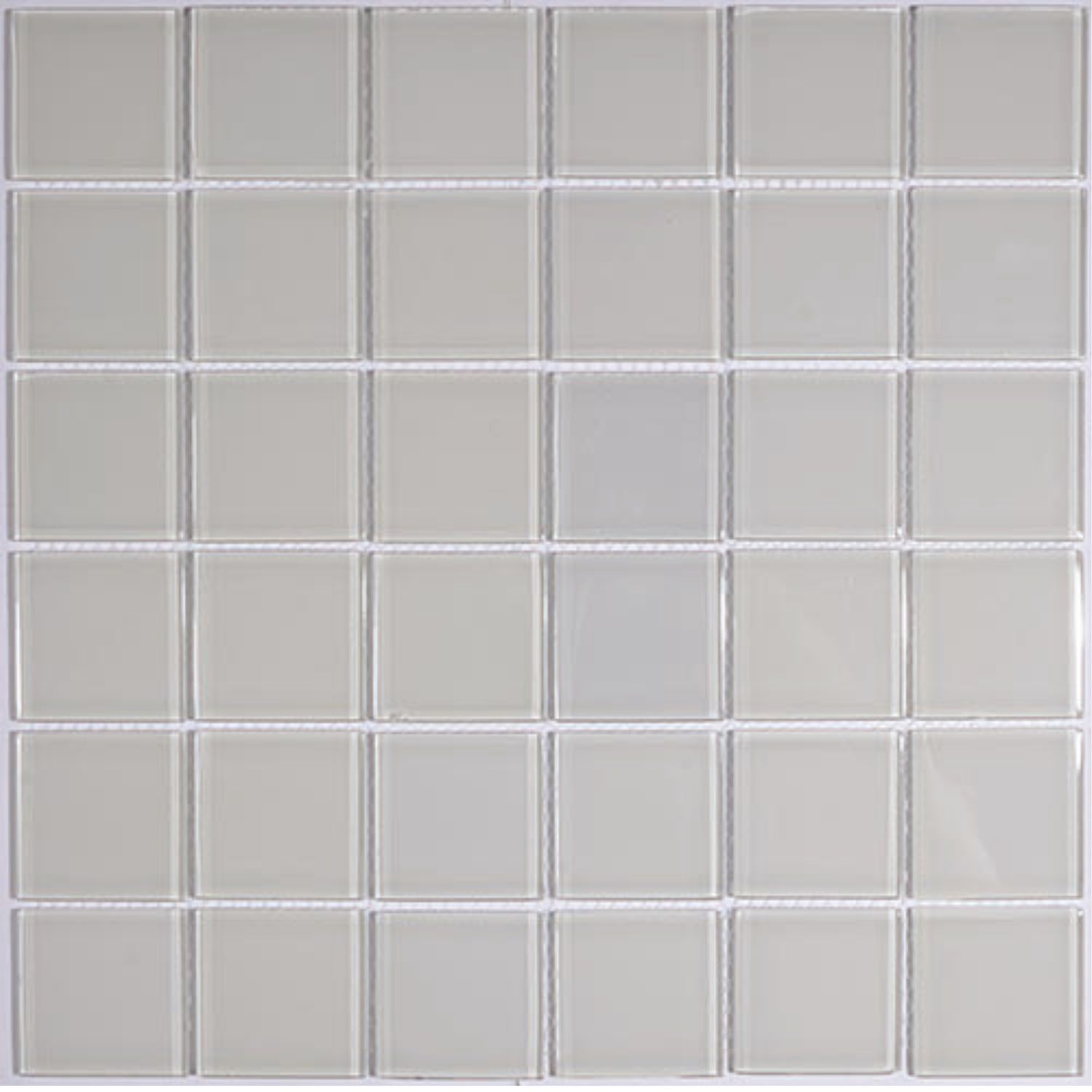 Mosaic Glass White (Per Sheet)