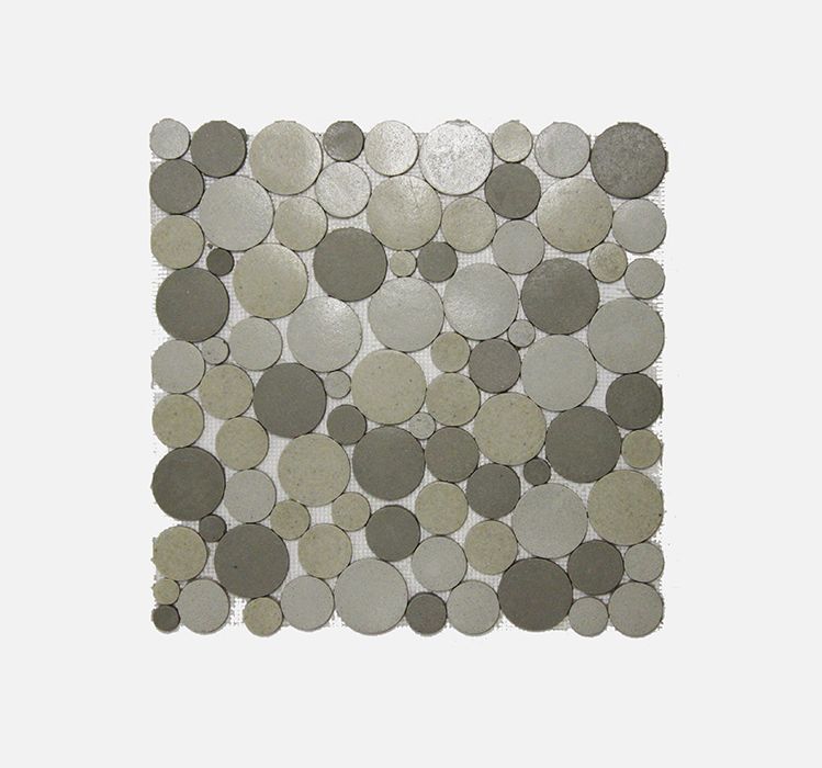 Mosaic Calico Rounds (Per Sheet)