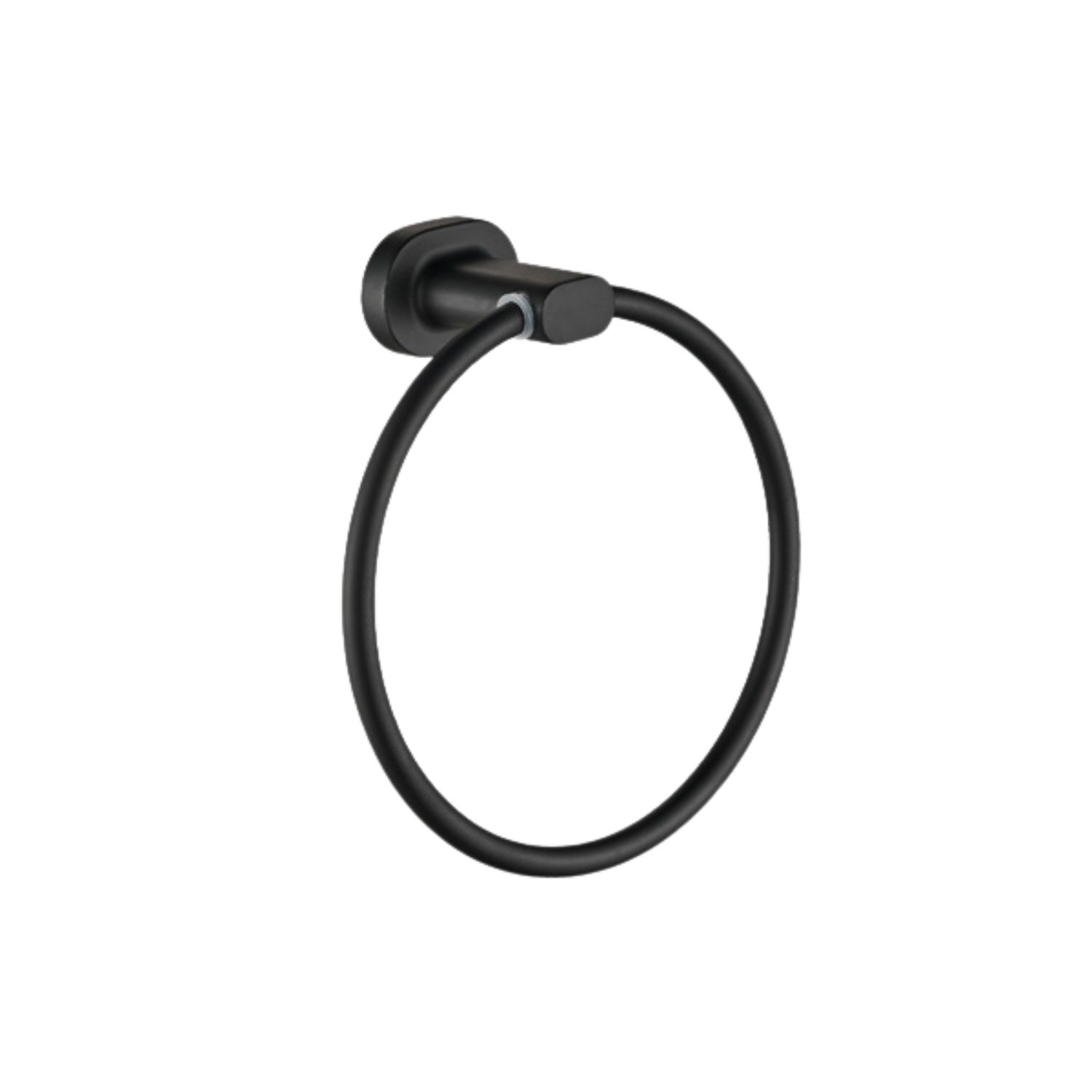 Zenna Black Towel Ring