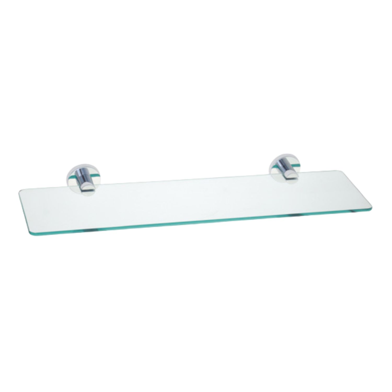 Los Angeles Chrome Glass Shelf