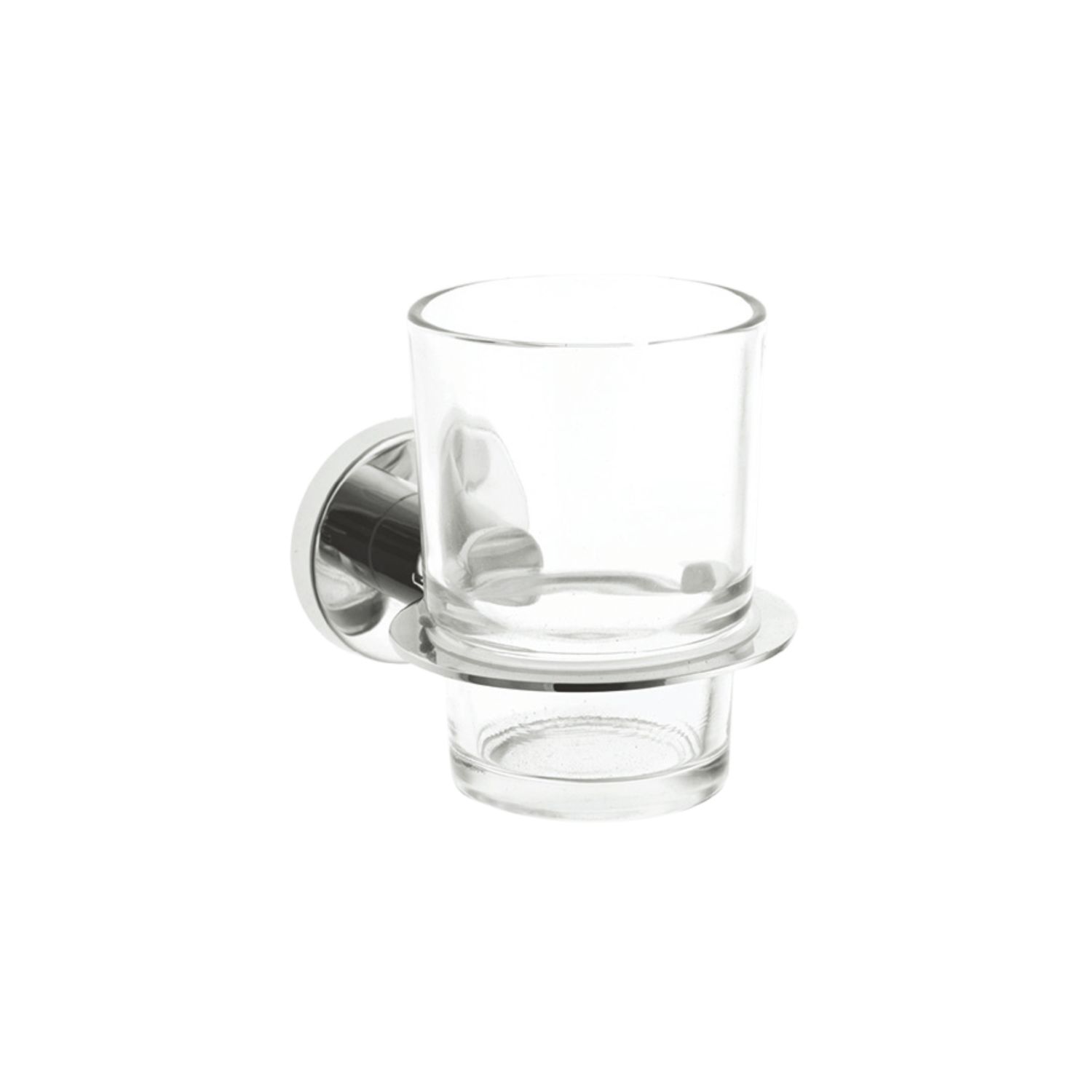 Los Angeles Chrome Toothbrush Tumbler Holder