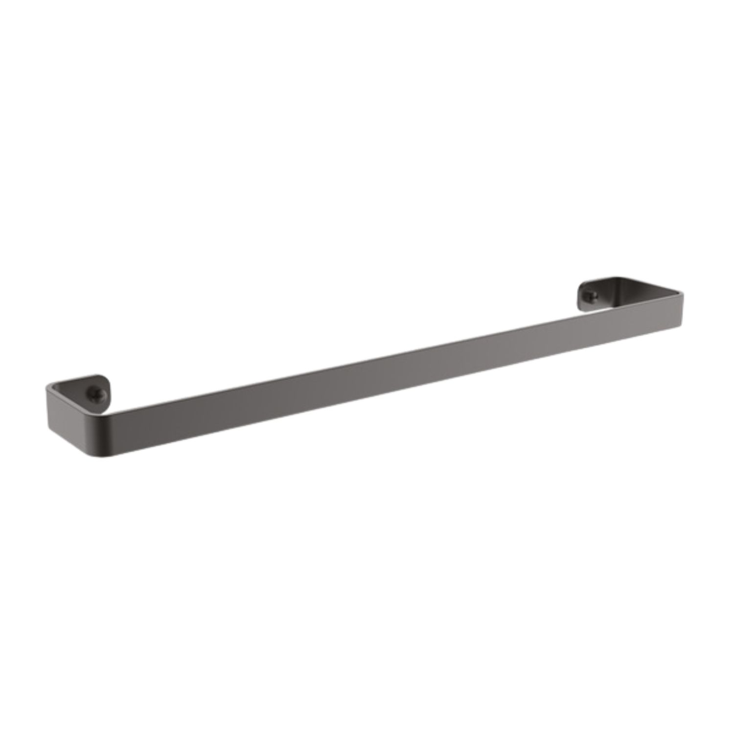 Onyx Black Single Towel Rail