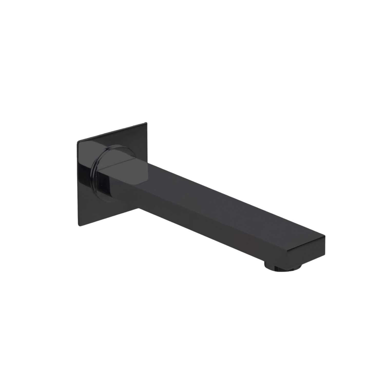 Square Spout 200mm – Black