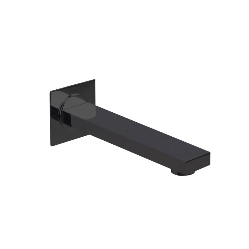 Square Spout 200mm – Black