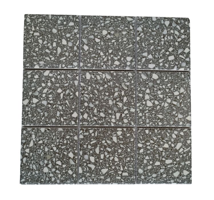 Mosaic Grey Terazzo - 97mm (Per Sheet)