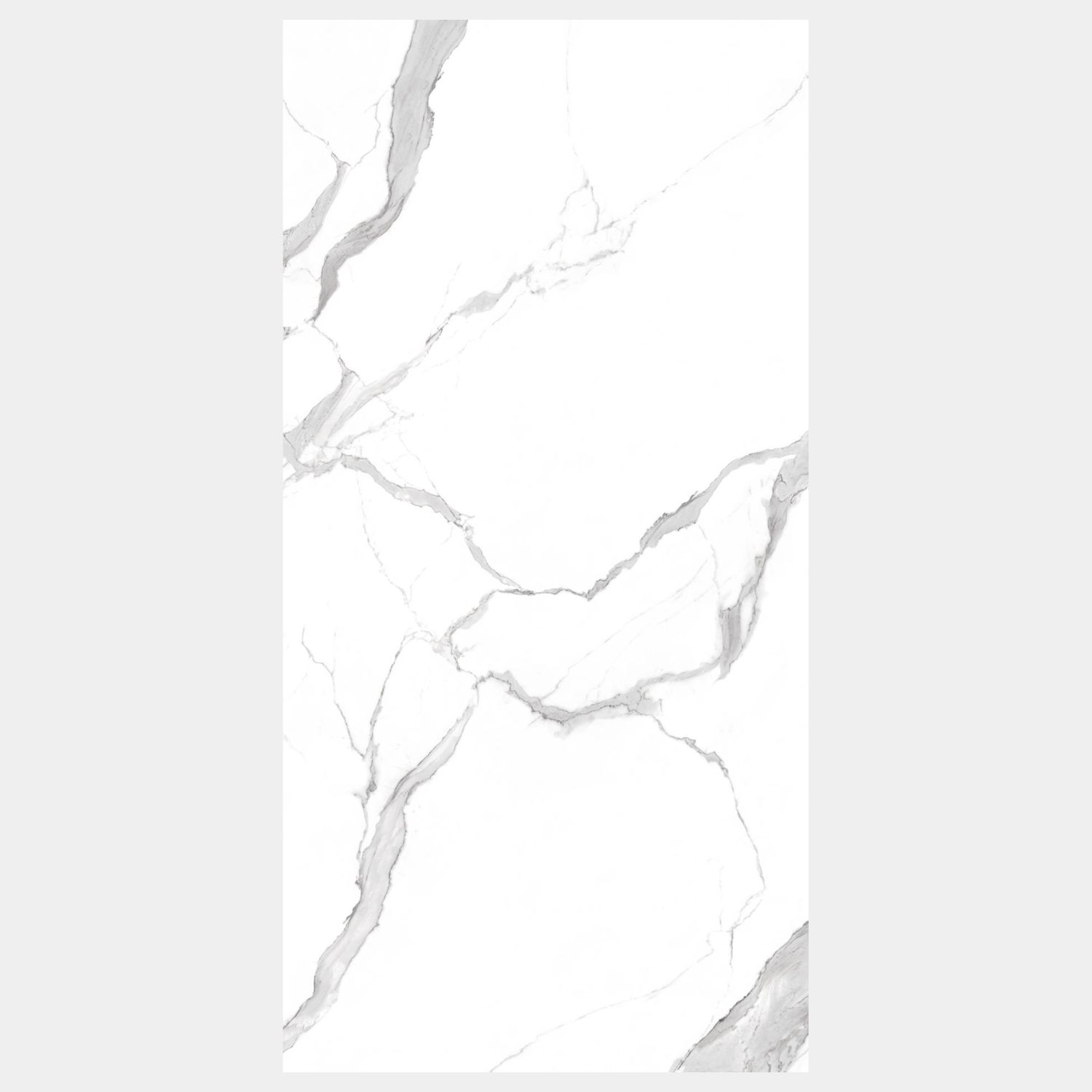 600 x 1200mm Porcelain Gloss Tiles 1.44m² (MRP612001Z)