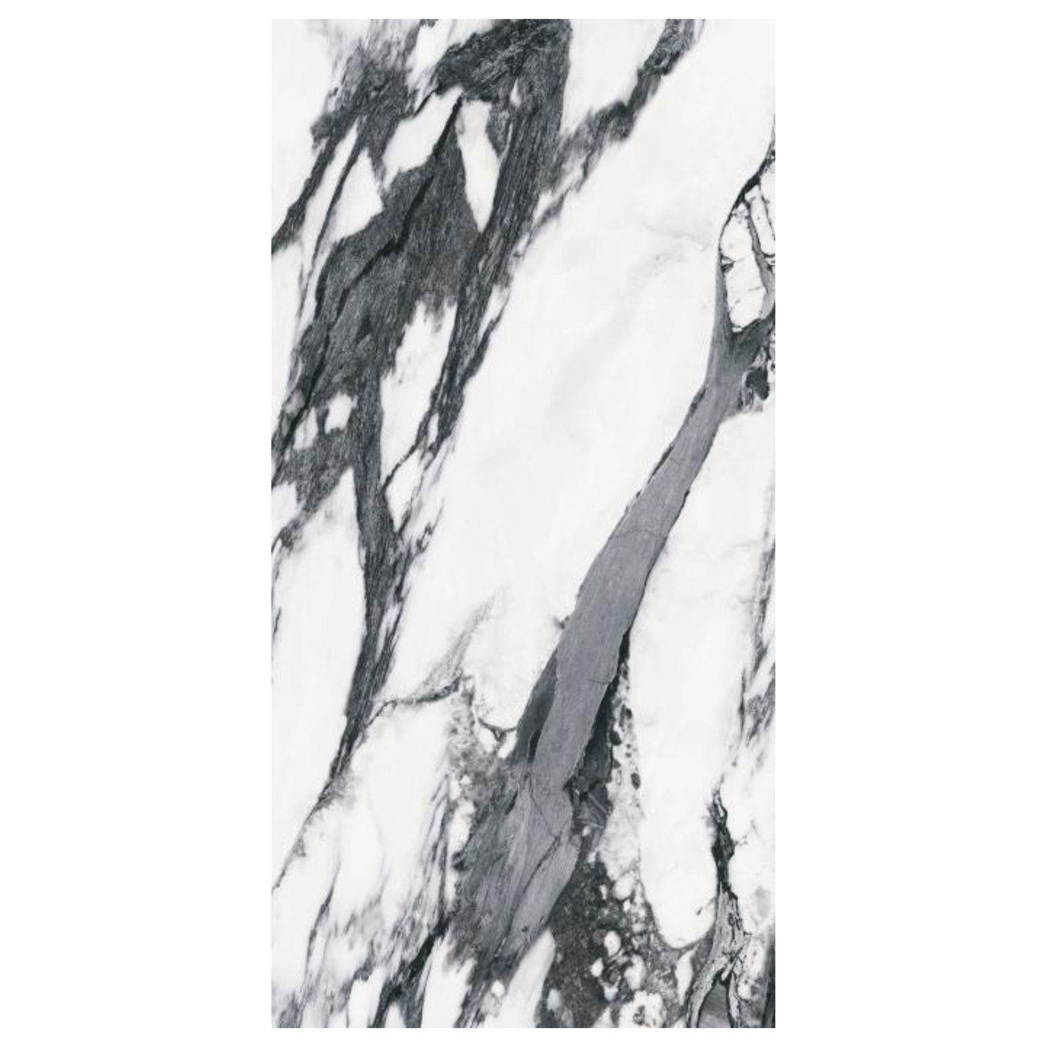 600 x 1200mm Porcelain Gloss Tiles 1.44m² (MRP612005Z)