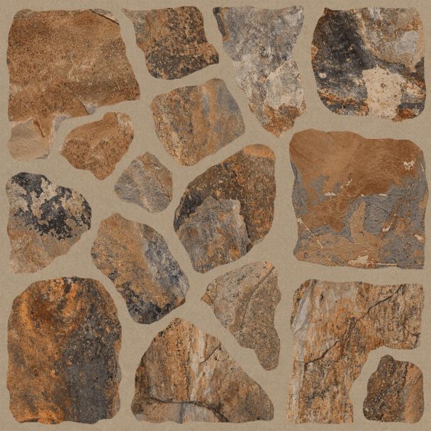 400 x 400mm Ceramic Tiles 1.46m² - Caliche Rustic