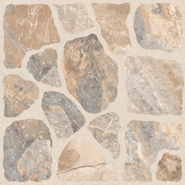 400 x 400mm Ceramic Tiles 1.46m² - Caliche Brown