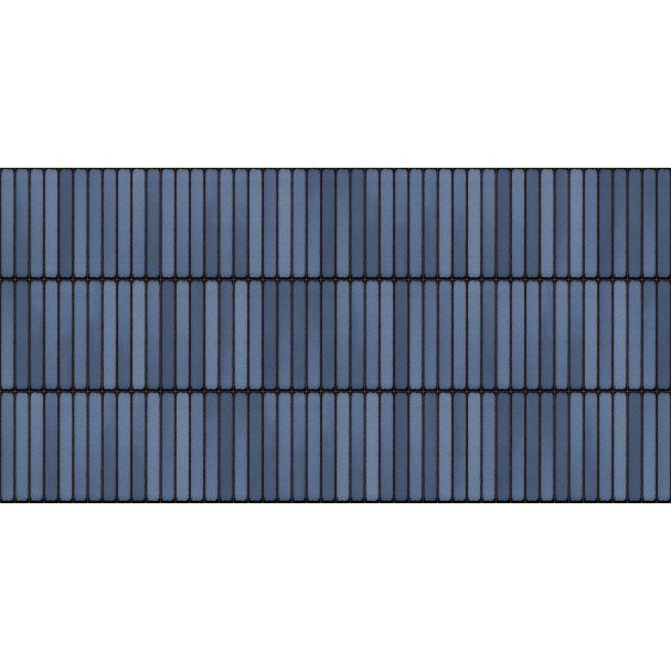 300 x 600mm Ceramic Art Tiles 0.9m² - Tropical Blue