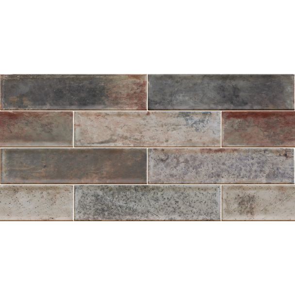300 x 600mm Ceramic Art Tiles 0.9m² - Classic Greige