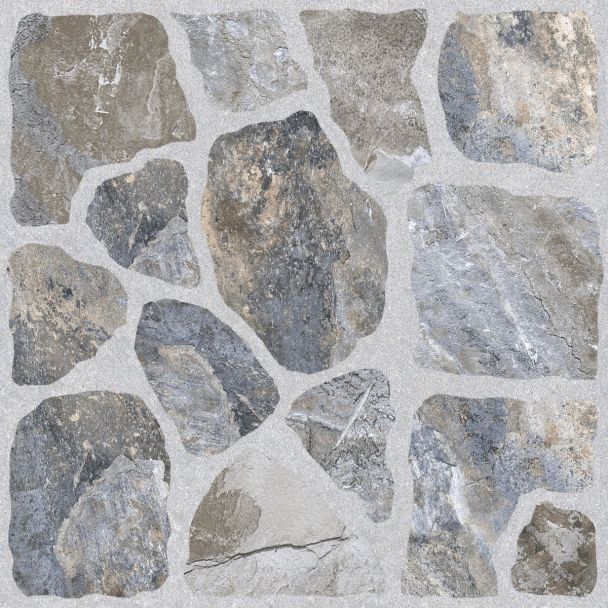 400 x 400mm Ceramic Tiles 1.46m² - Caliche Grey