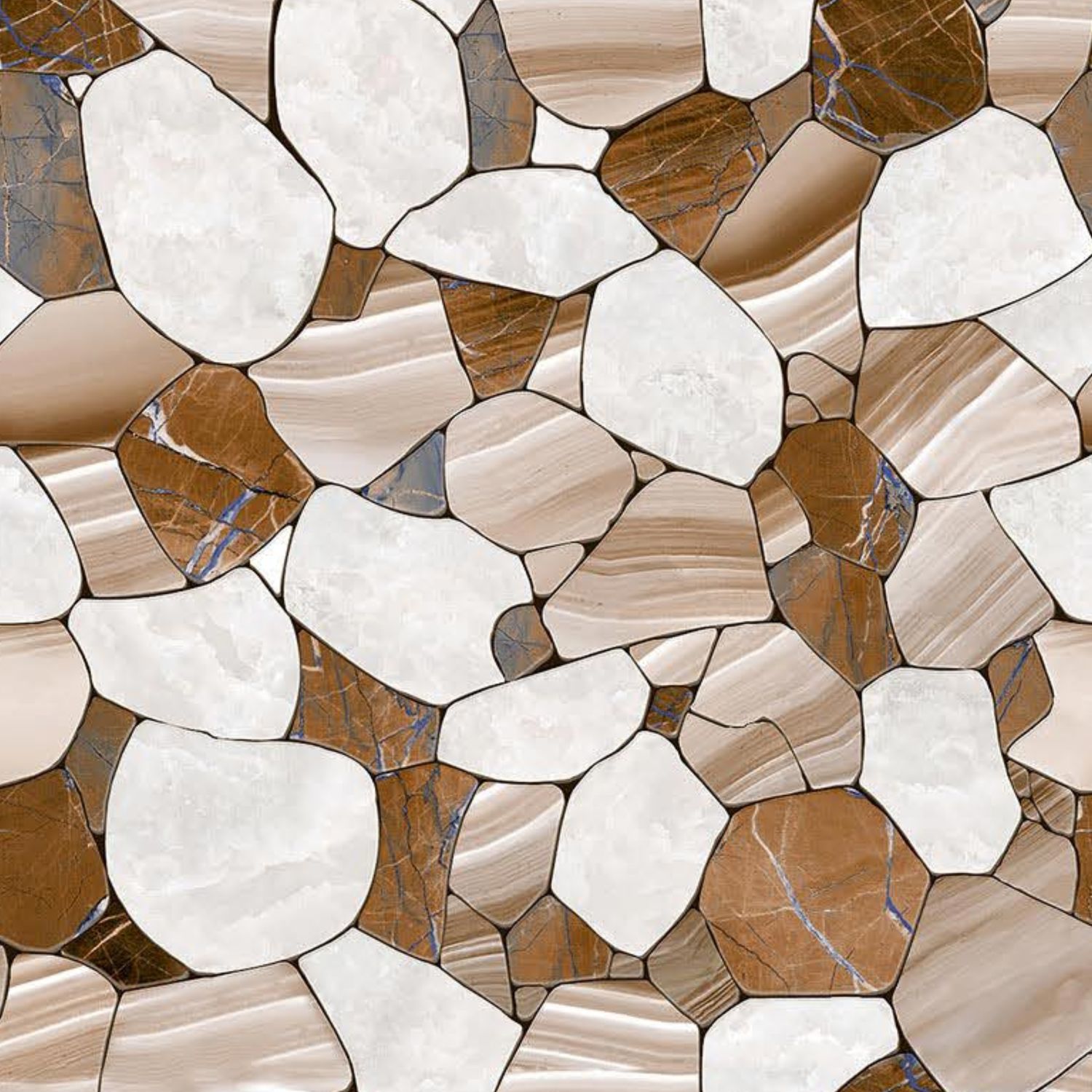 400 x 400mm Ceramic Matt Tiles 1.12m² - Iqzy Sunshine