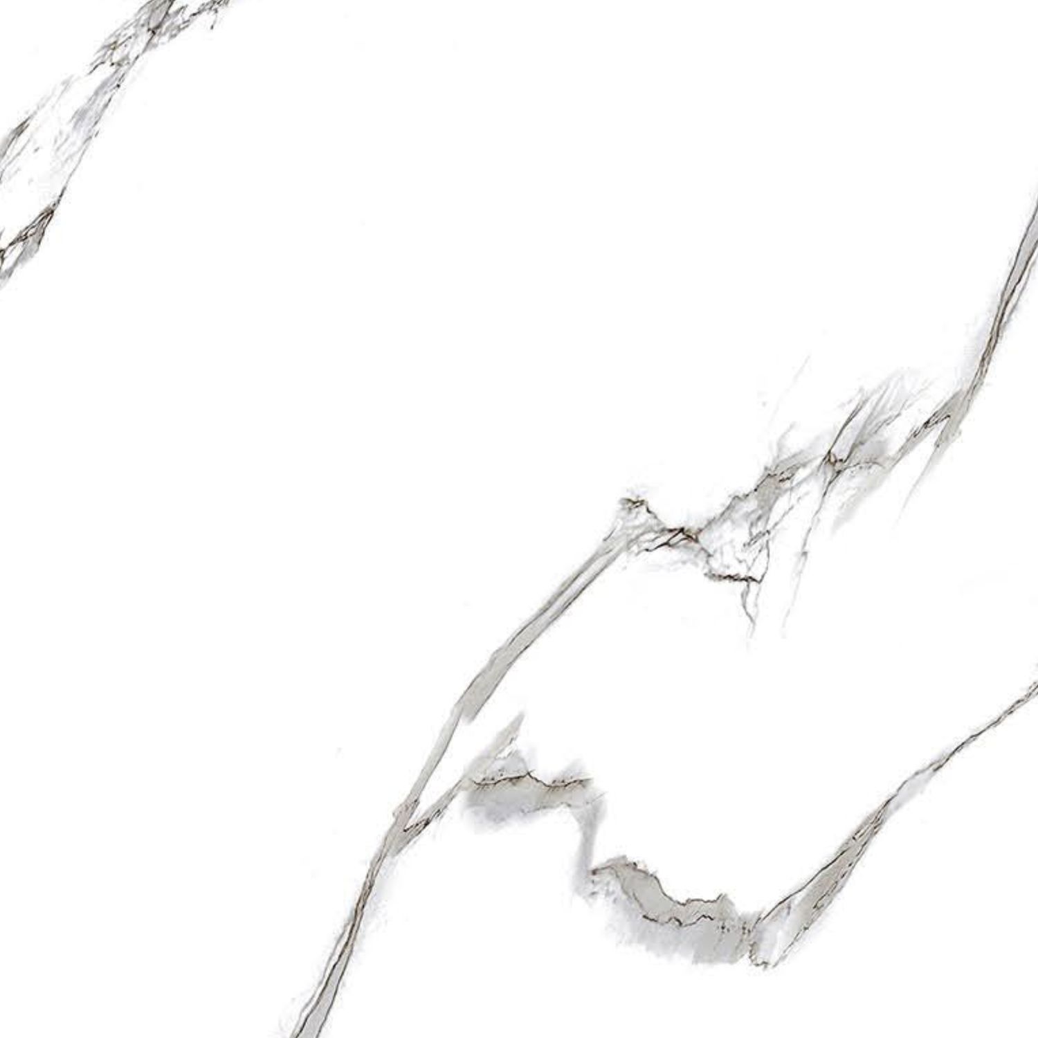 400 x 400mm Ceramic Gloss Tiles 1.12m² - Canadian White