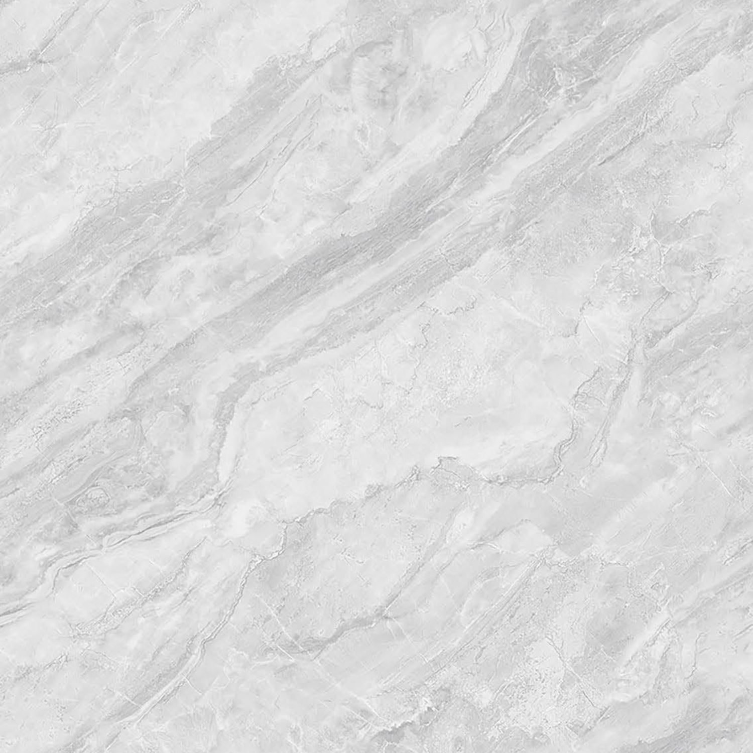 600 x 600mm Porcelain Gloss Tiles 1.44m² - Flaffy Grey