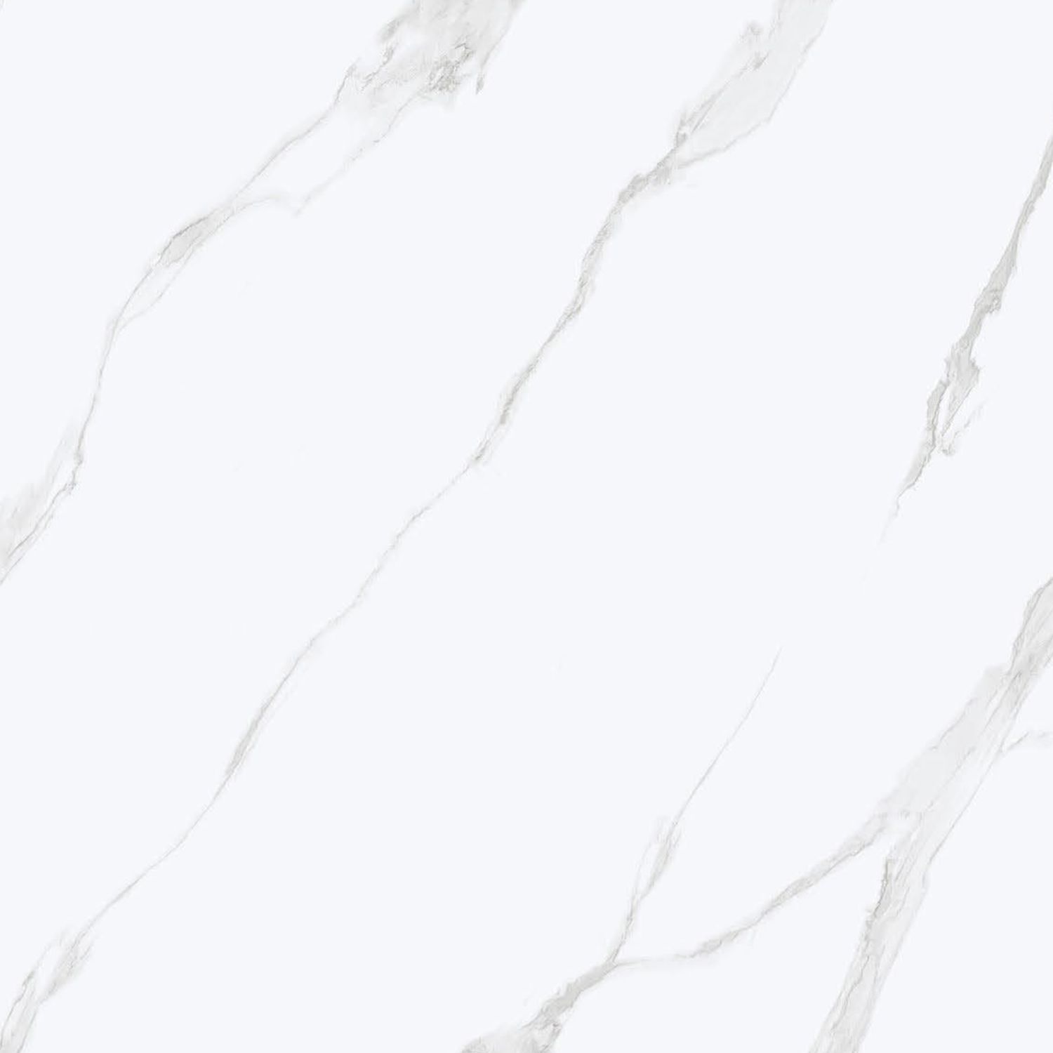600 x 600mm Porcelain Gloss Tiles 1.44m² - Dicksy White