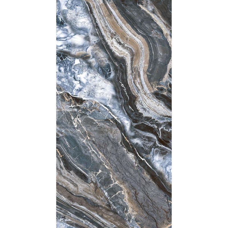 600 x 1200mm Porcelain Gloss Tiles 2.16m² - Ghost