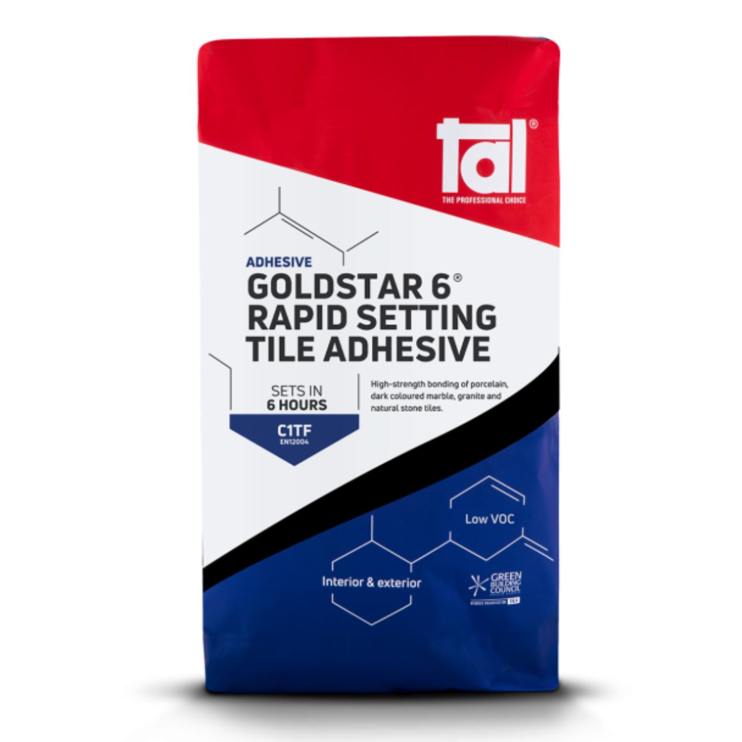 TAL Goldstar Tile Fix 6 Hour 20kg