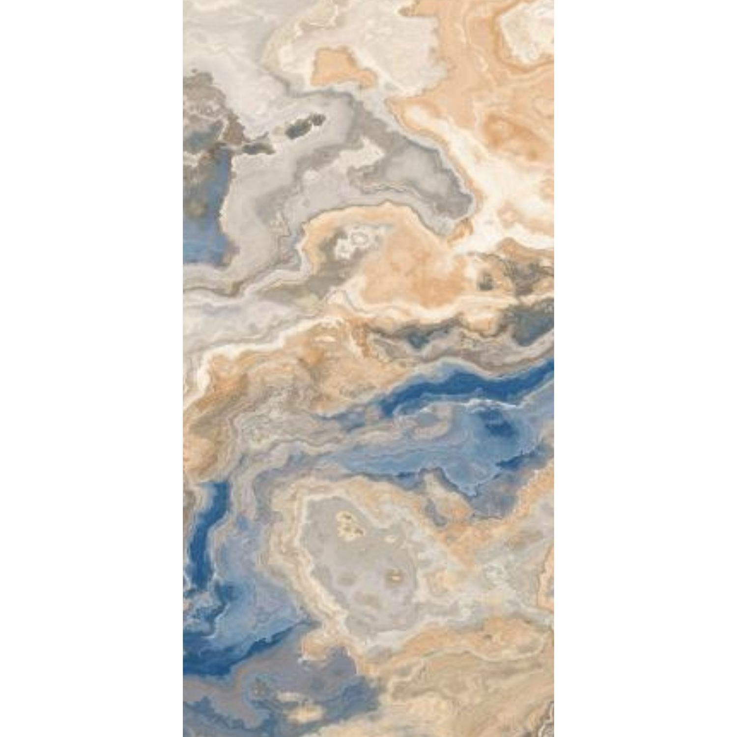 600 x 1200mm Porcelain Gloss Tiles 1.44m² (MRP612043Z)
