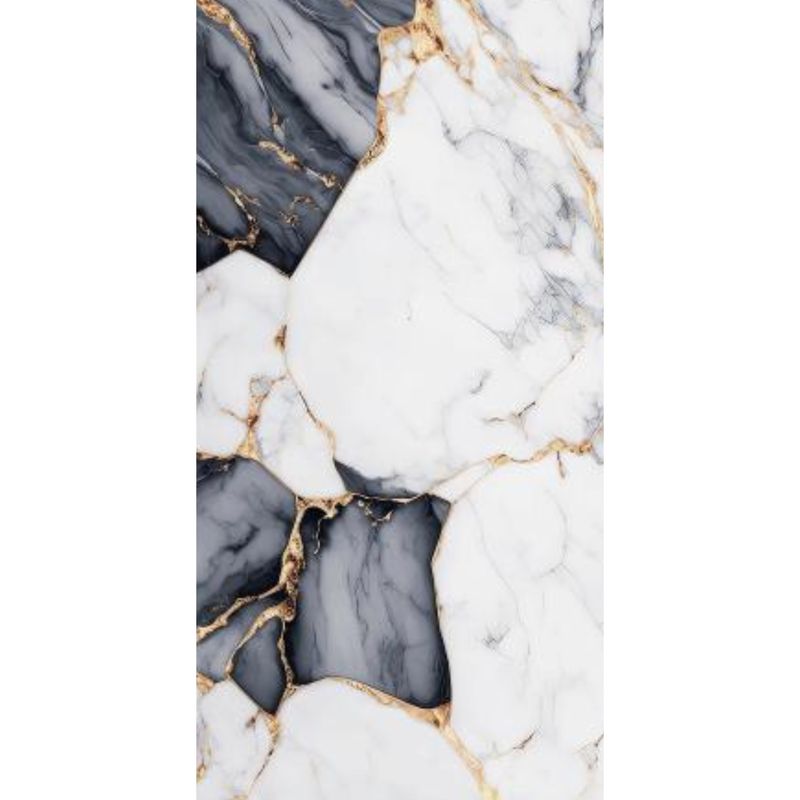 600 x 1200mm Porcelain Gloss Tiles 1.44m² (MRP612042Z)