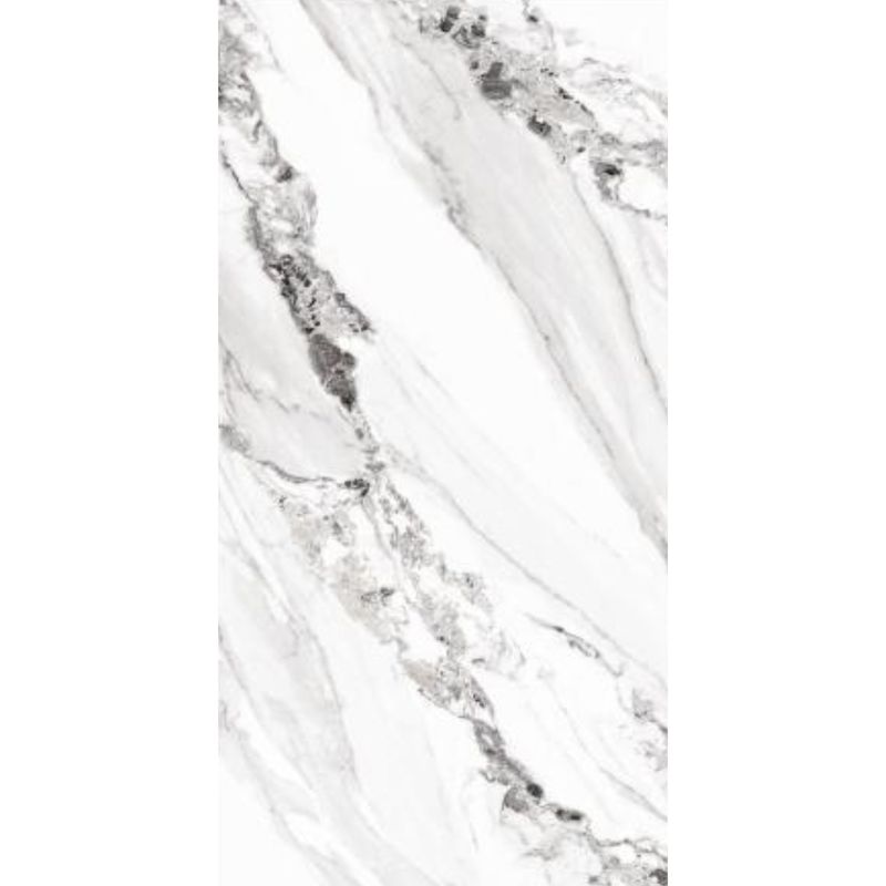 600 x 1200mm Porcelain Gloss Tiles 1.44m² (MRP612038Z)