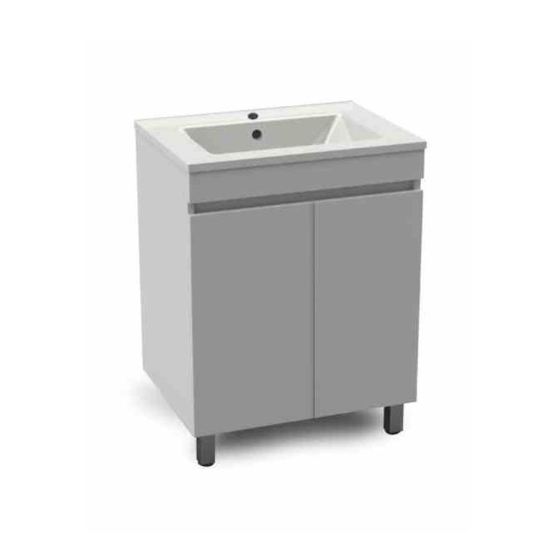 Lana Floorstanding Vanity Grey