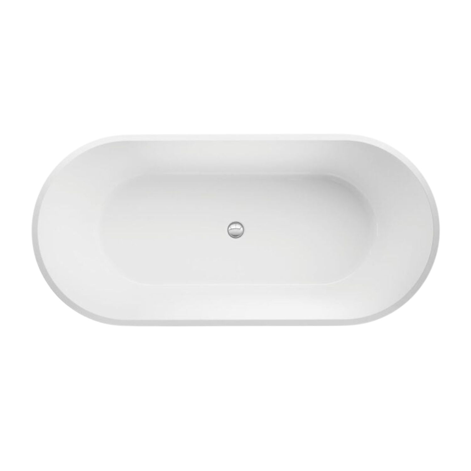 Oval Bath - White